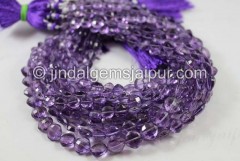 Amethyst Faceted Kite Beads